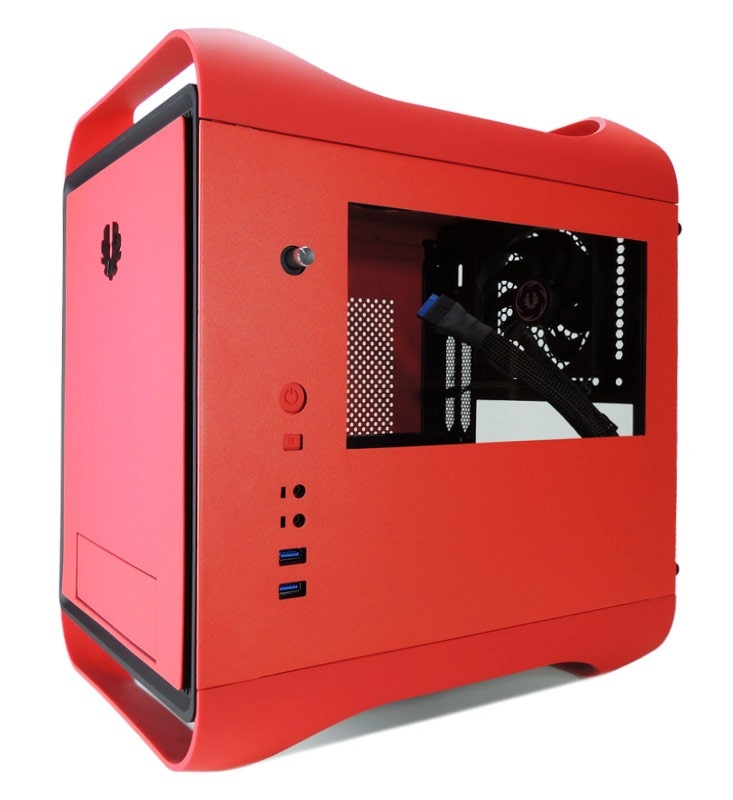BitFenix Prodigy Case Mod White, Orange, Red - Custom